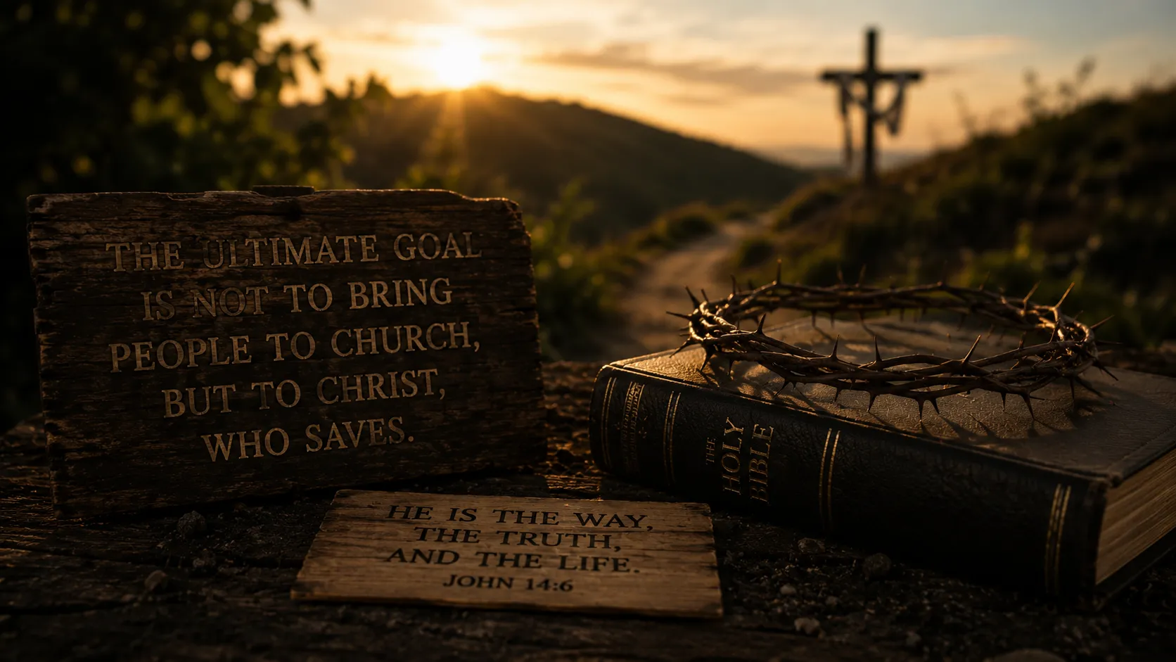 Not Church, But Christ: The Work of God in Salvation